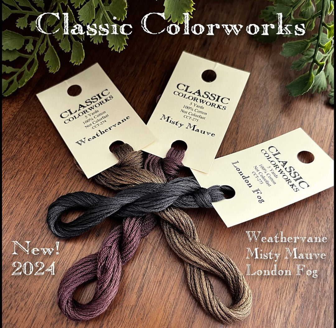 Classic Colorworks NEW Colors for 2024 - set of 3 skeins | Classic Colorworks