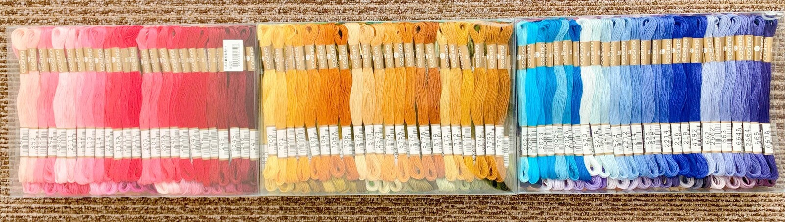 Full Set - Cosmo Embroidery Floss Collection - 501 Skeins | Cosmo Lecein *CUSTOM ORDER - SHIPS IN ~4 WEEKS*