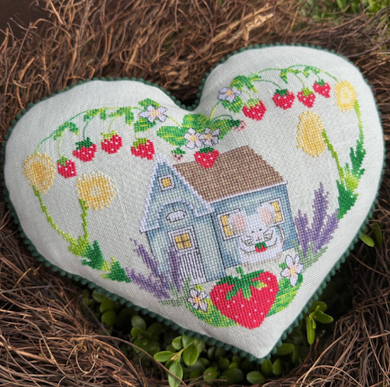 Strawberry Cottage  | Luhu Stitches