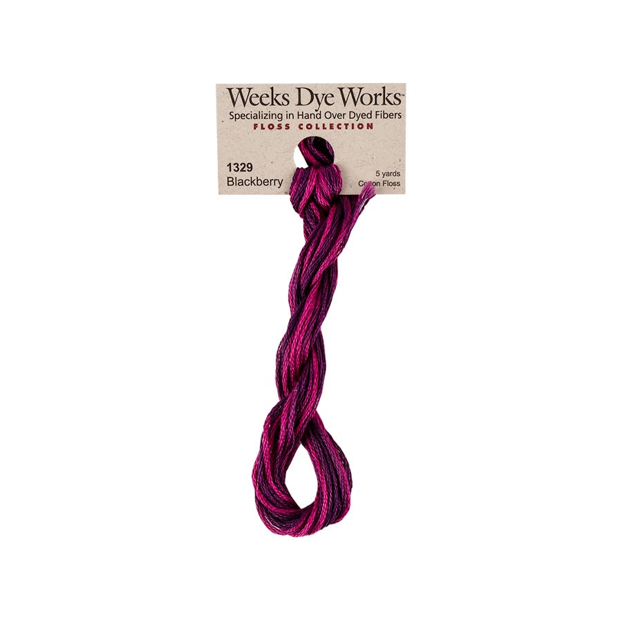 Blackberry | Weeks Dye Works - Hand-Dyed Embroidery Floss