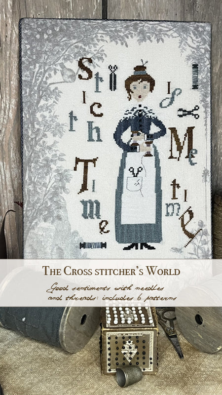 The Cross Stitcher's World (Book with 6 patterns!) | The Primitive Hare