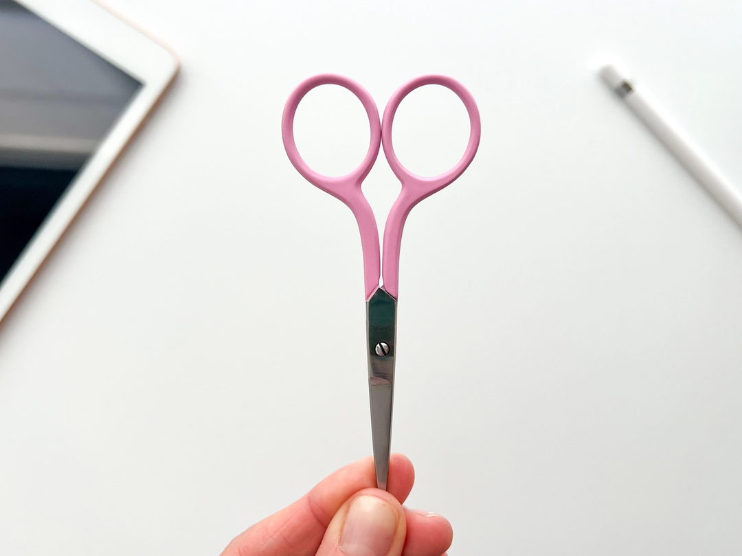 Barbie Pink Embroidery Scissors