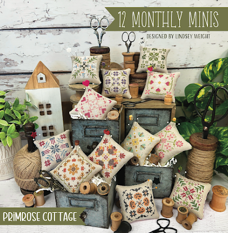 12 Monthly Mini's Booklet | Primrose Cottage