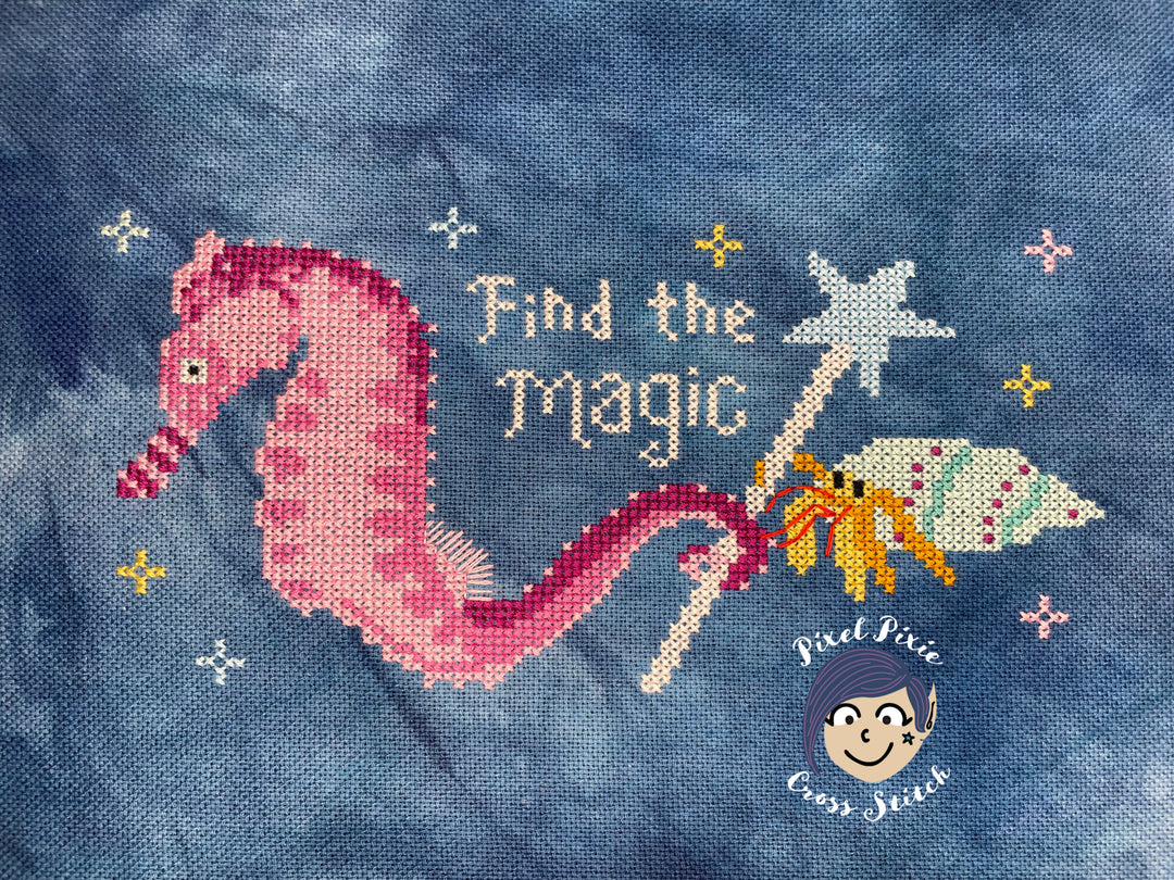 Find the Magic | Pixel Pixie Cross Stitch