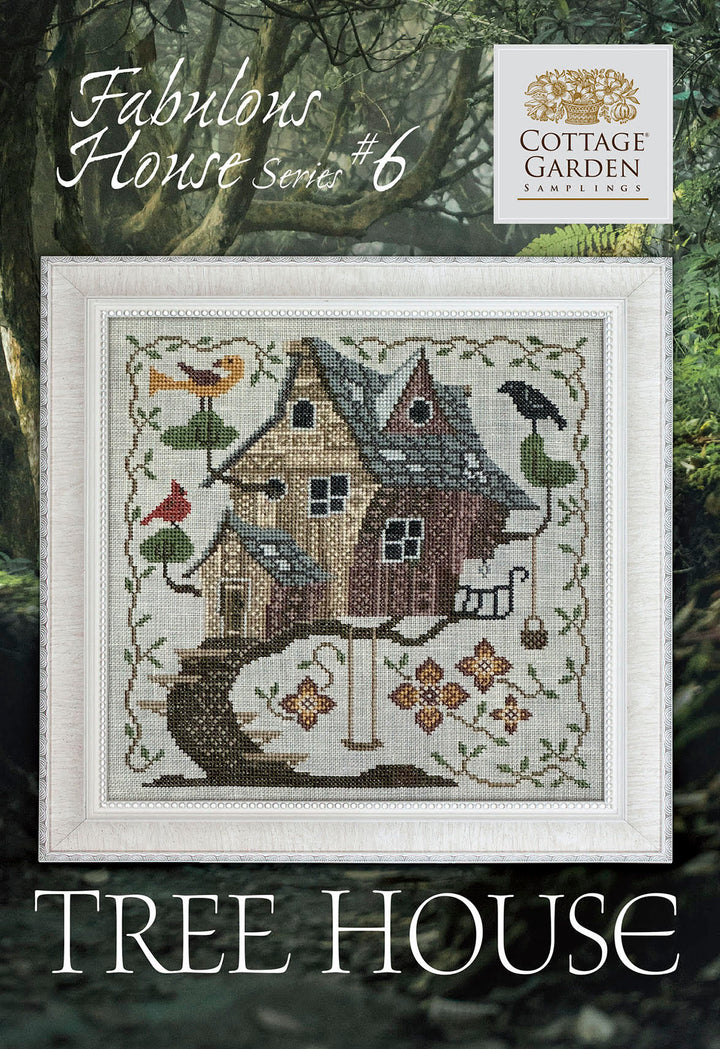 Pre-Order: Tree House - Fabulous House Series #6 | Cottage Garden Samplings (ships early May)