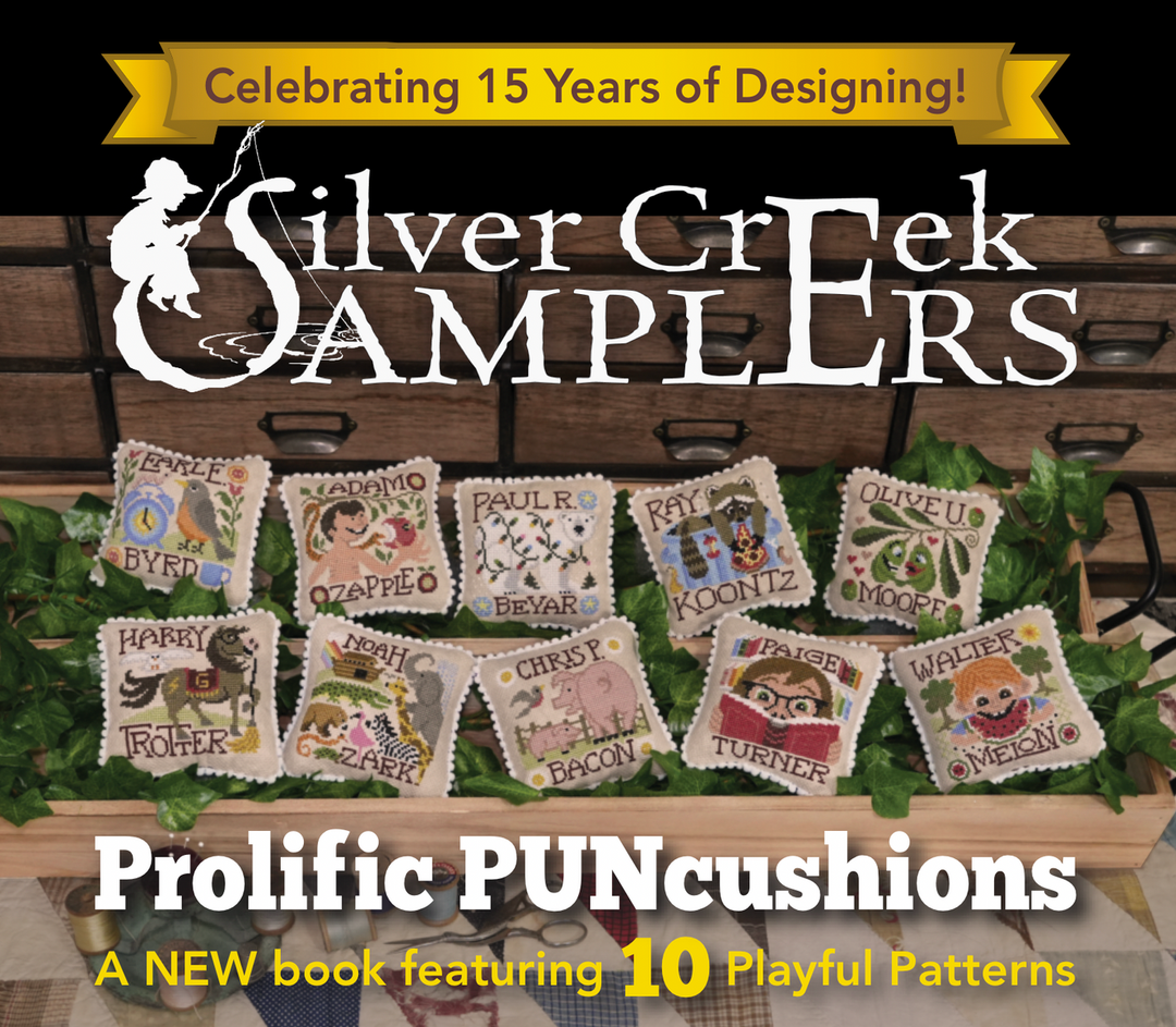Prolific PUNcushions (Book with 10 patterns!) | Silver Creek Samplers