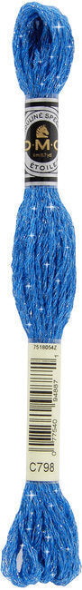 DMC C798 Dark Delft Blue | DMC Etoile Embroidery Thread