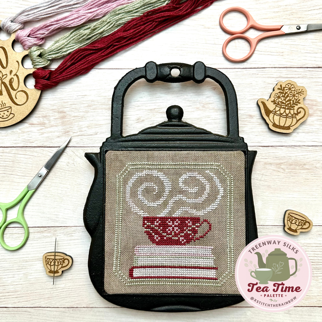 A Top-Knot(ch) Cup of Tea - Tea Time SAL | TopKnot Stitcher - Printed ...