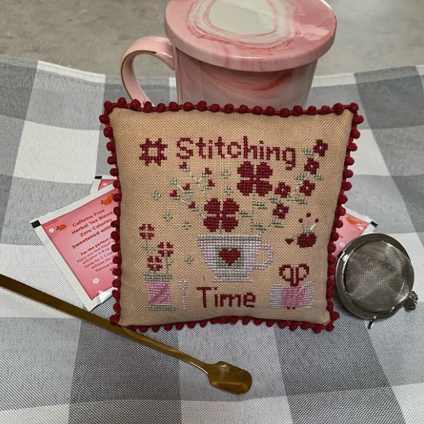 Stitching Time - Tea Time SAL | Needle Bling Designs