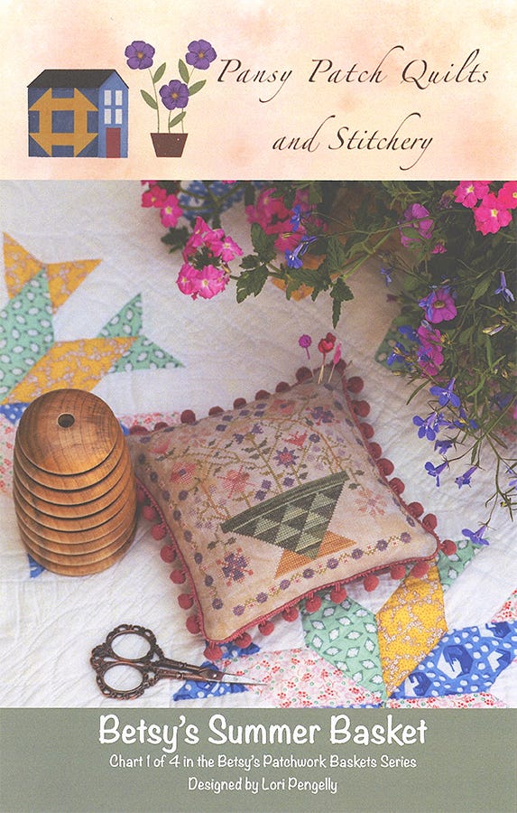 Betsy's Summer Basket | Pansy Patch Quilts and Stitchery