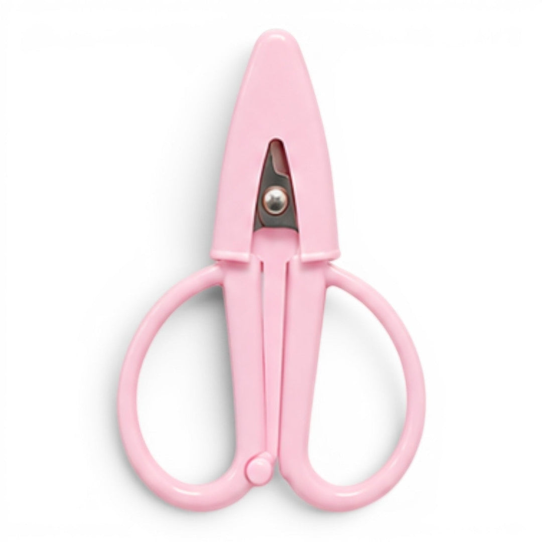 Super Snips Mini Thread Scissors with Silicone Sleeve - Light Pink