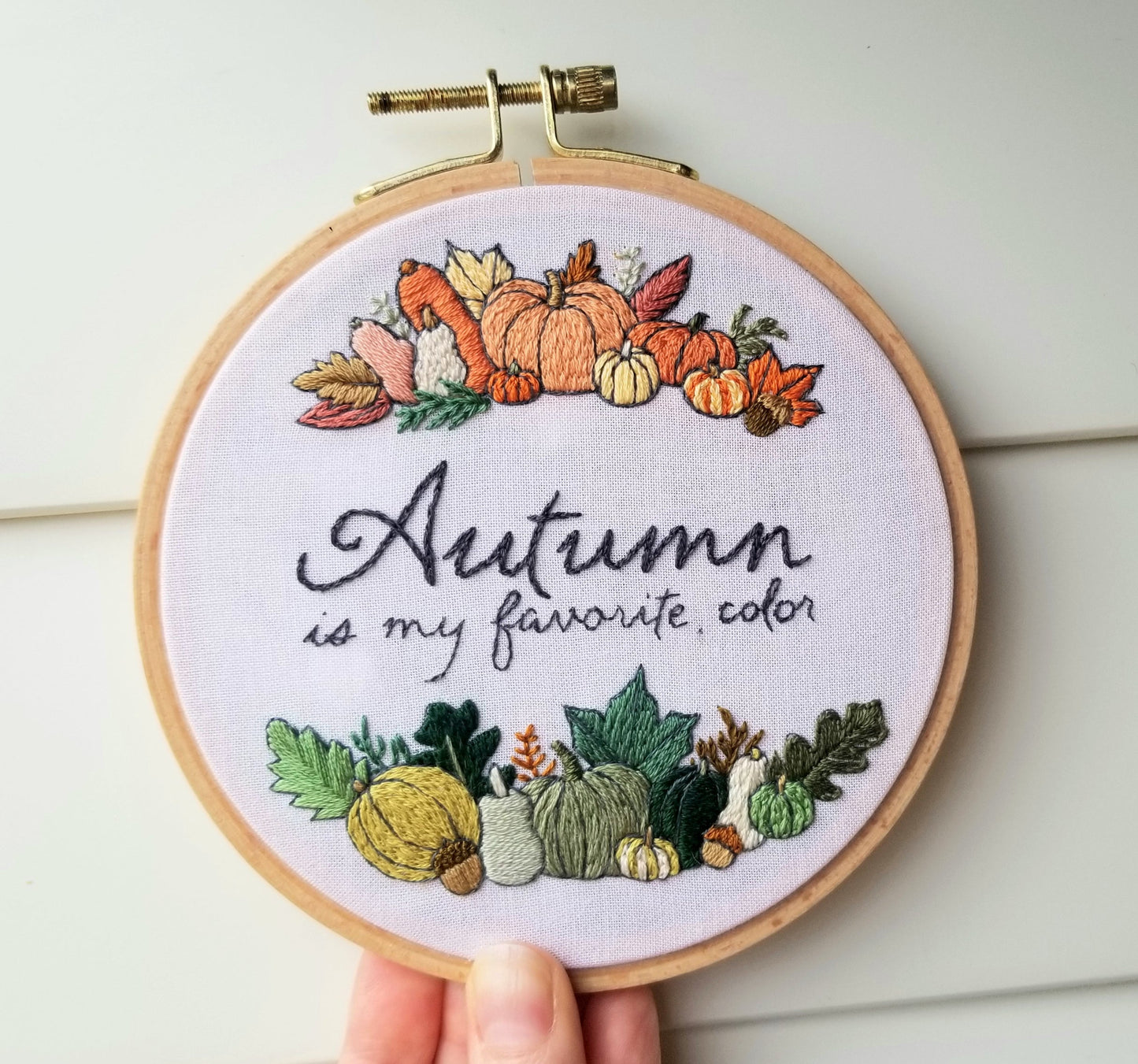 Autumn Colors Beginner Embroidery Kit | Jessica Long Embroidery