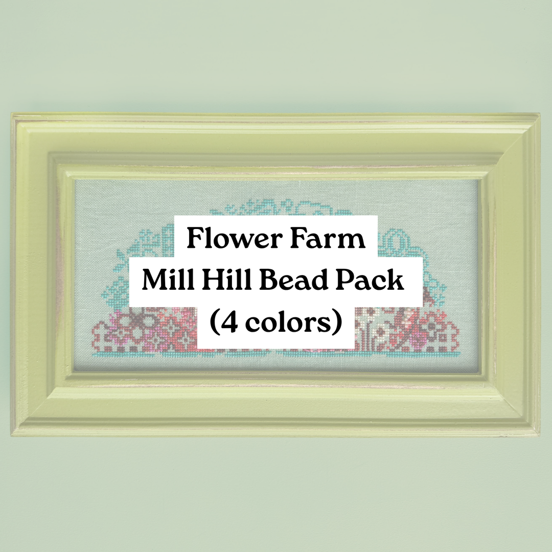 Bead Pack for Flower Farm by JEDxStitch (chart not included)