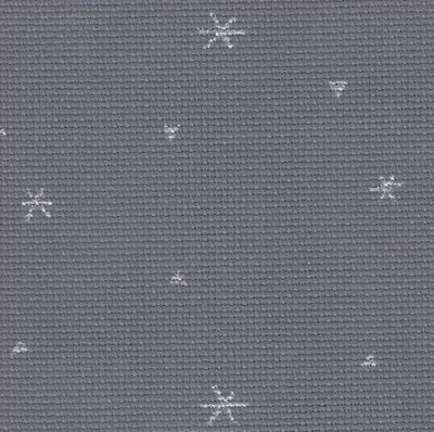 Small Cut (9" x 9") Sparkle Grey with Silver - 20 Count Aida | Wichelt Fabric (Copy)