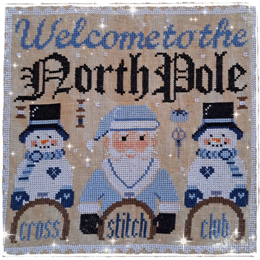 North Pole Cross Stitch Club | Fairy Wool in the Wood