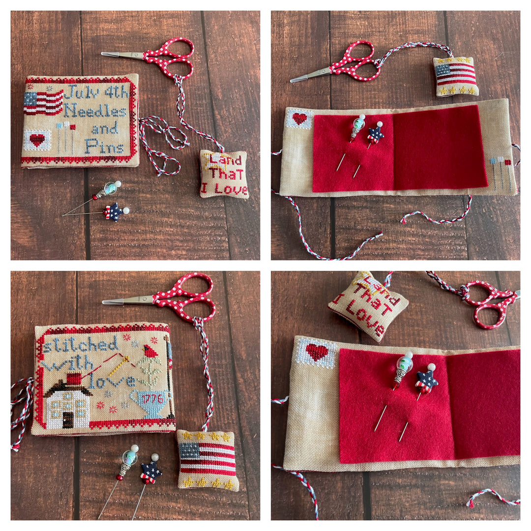 Pre-Order: July Fourth Needlebook | Romy's Creations (Nashville Market - ships in March)