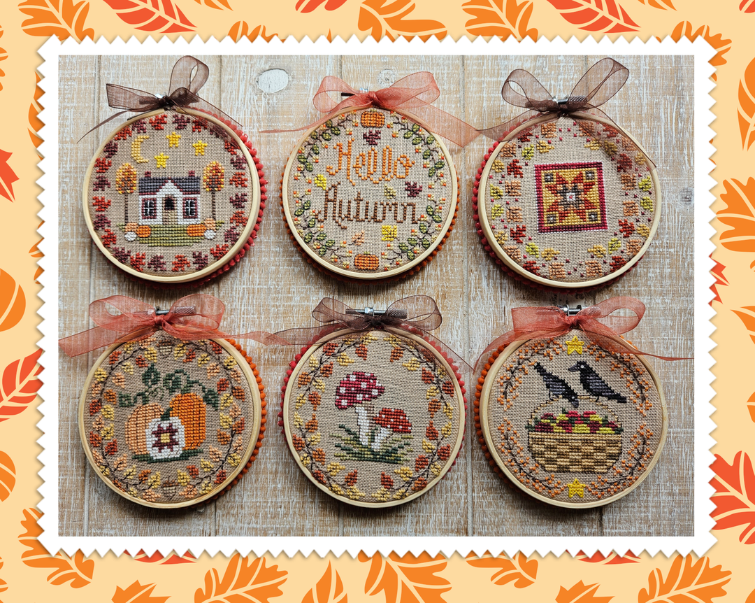 Autumn Mini Rounds | Waxing Moon Designs