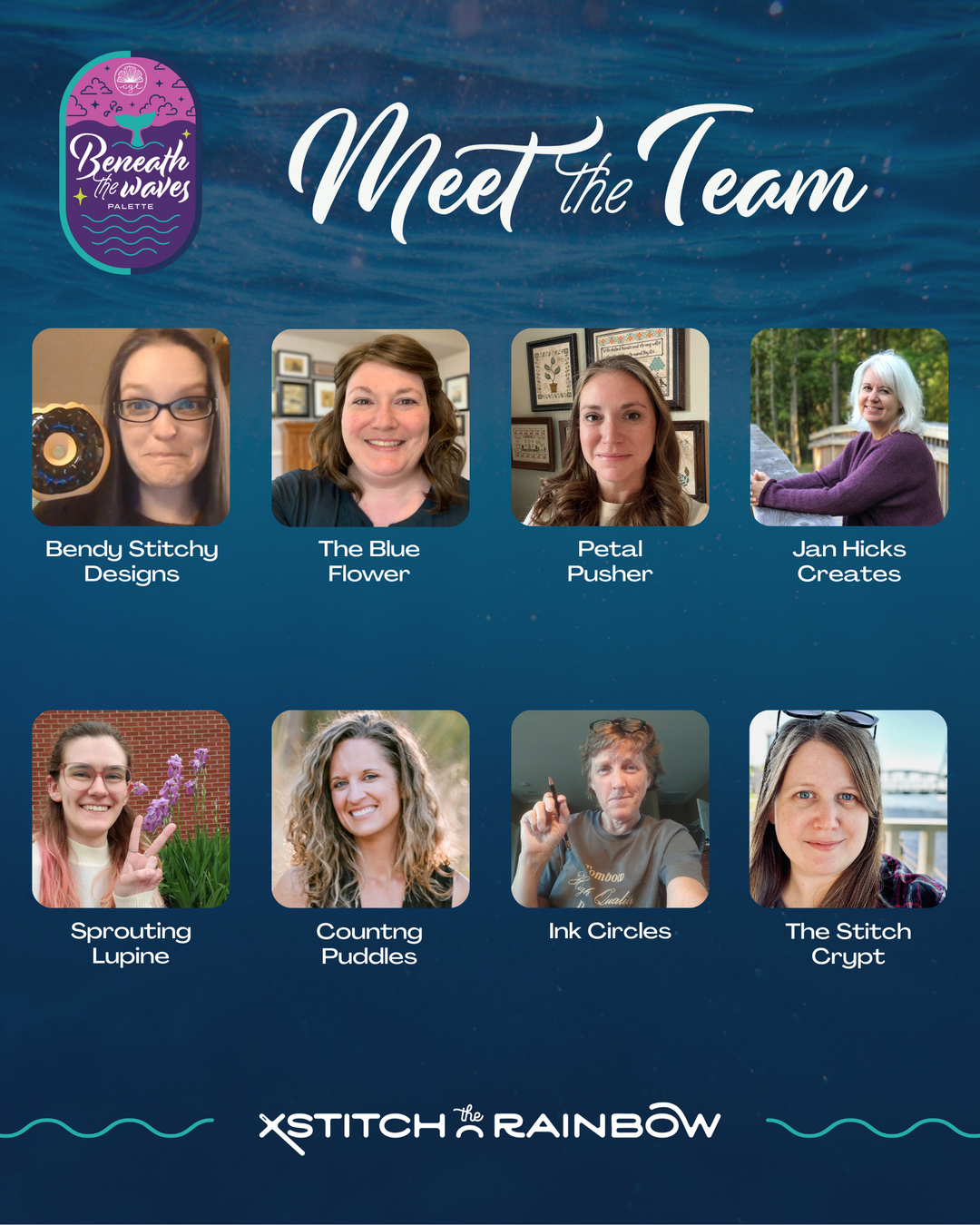 Pre-Order: Beneath the Waves Thread Pack | Cottage Garden Threads - Nashville 2026 (ships in March)