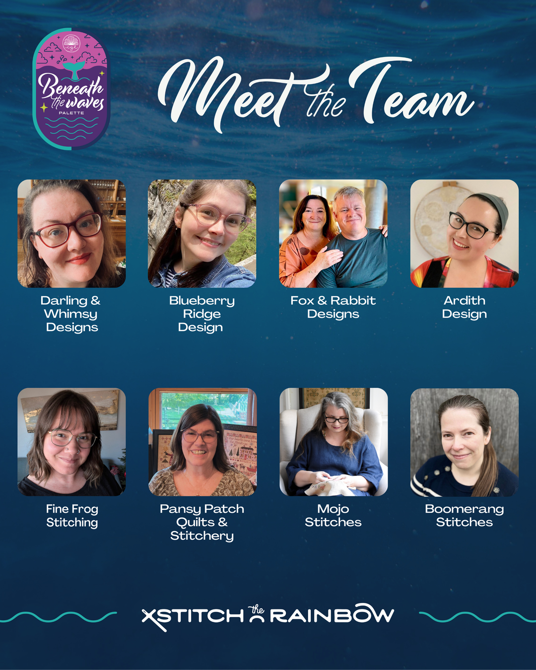 Pre-Order: Beneath the Waves Thread Pack | Cottage Garden Threads - Nashville 2026 (ships in March)