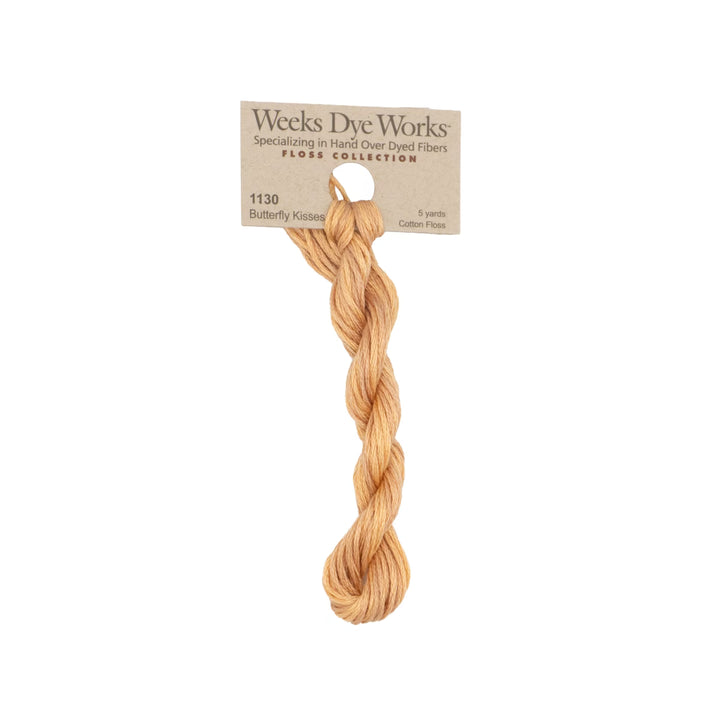 Butterfly Kisses 1130 | Weeks Dye Works - Hand-Dyed Embroidery Floss