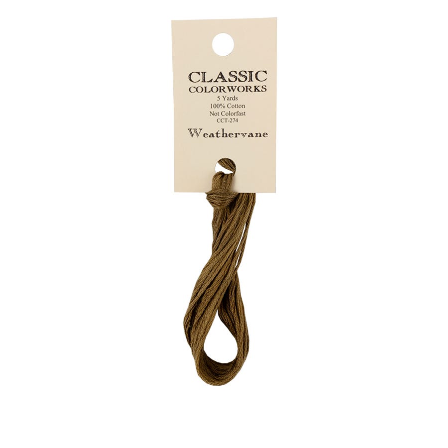 Weathervane | Classic Colorworks Hand-Dyed Embroidery Floss