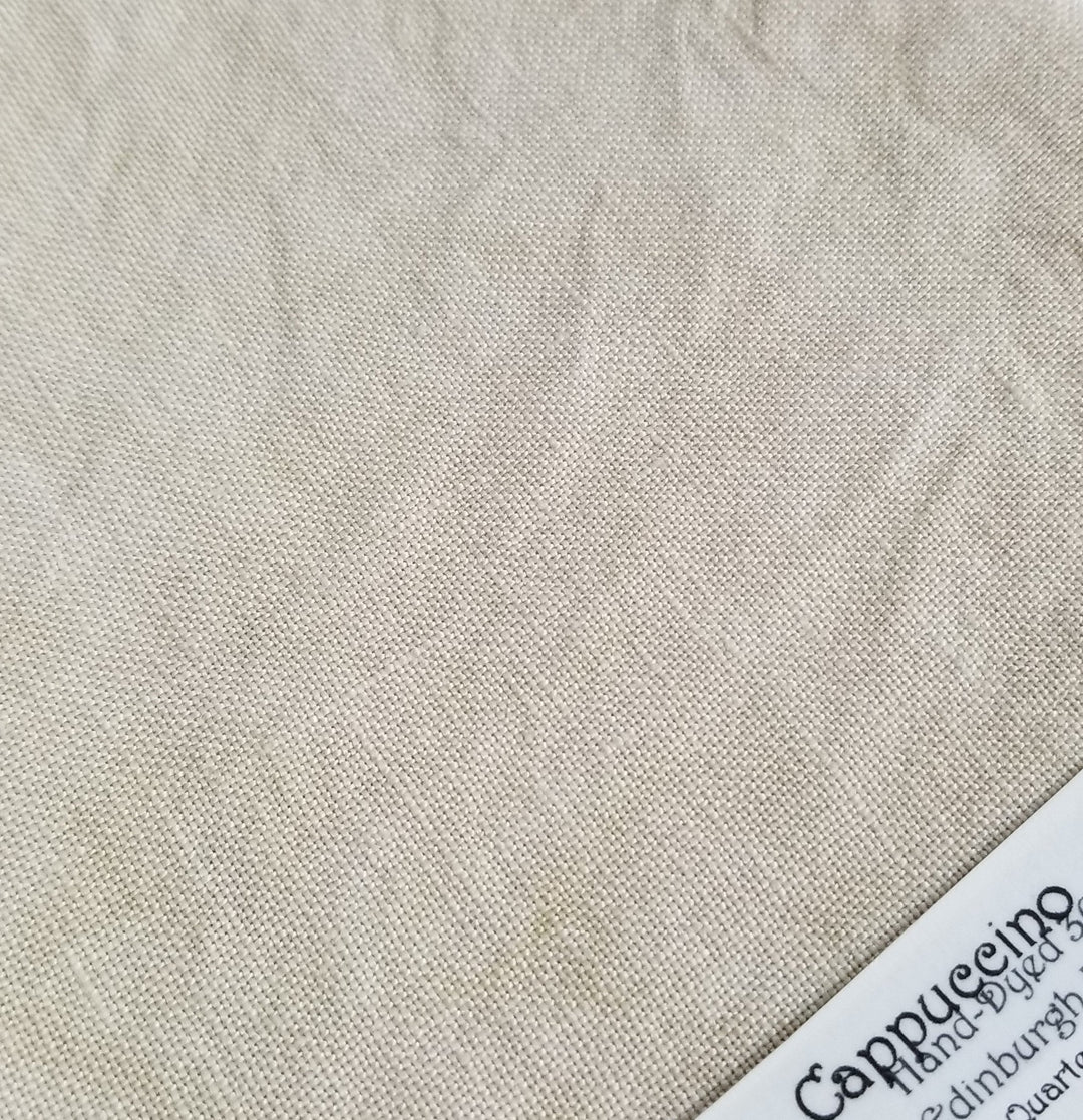 Cappuccino 32ct Linen - Fat Quarter | Fiber on a Whim