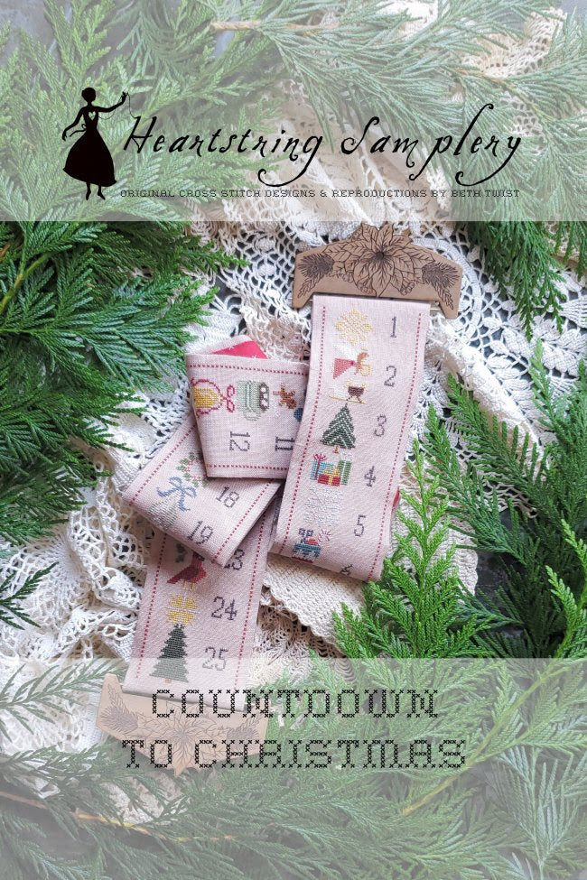 Pre-Order: Countdown to Christmas | Heartstring Samplery (ships mid-Oct)
