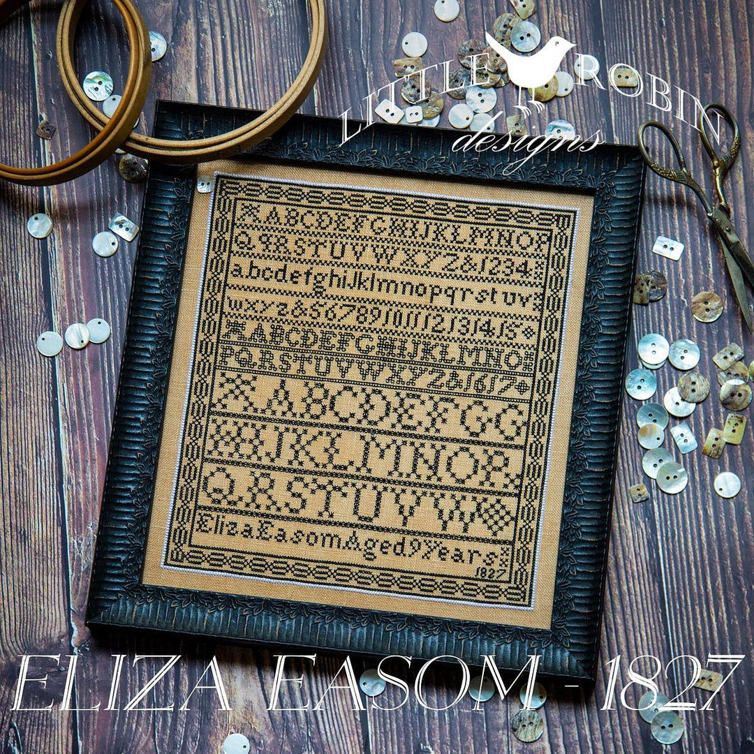 Eliza Easom 1827 | Little Robin Designs