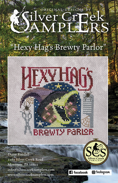 Pre-Order: Hexy Hag’s Brewty Parlor | Silver Creek Samplers (begins shipping late August)