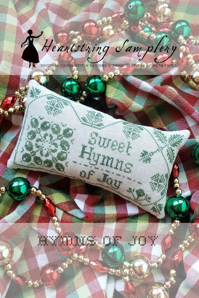 Pre-Order: Hymns of Joy | Heartstring Samplery (ships mid-Oct)