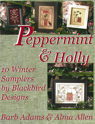 Peppermint & Holly (Book with 10 designs!) | Blackbird Designs
