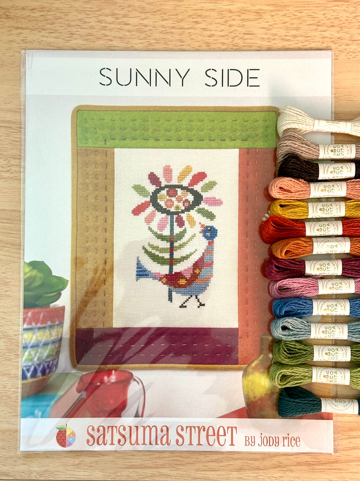 Satsuma Eco Vita Palette (Thread Pack with 14 skeins DMC Eco Vita Wool Thread)
