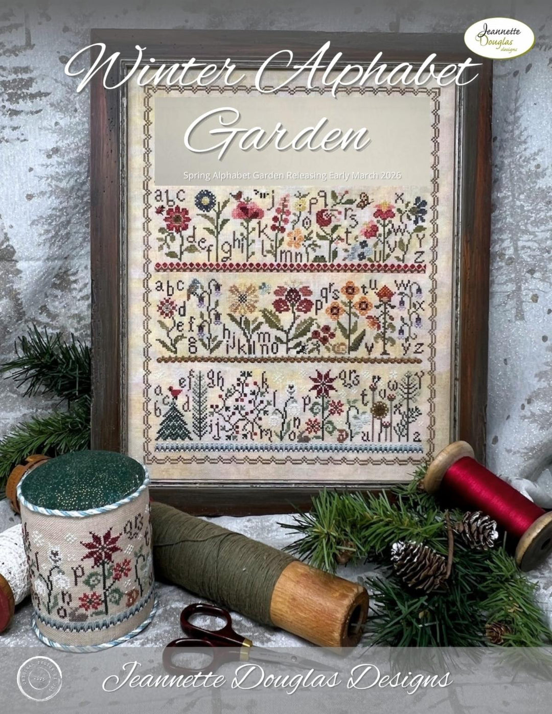 Winter Alphabet Garden | Jeannette Douglas