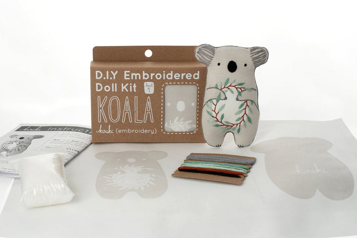 Koala - Embroidery Kit | Kiriki Press