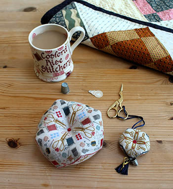 Love to Stitch Biscornu & Fob | Cosford Rise Stitchery