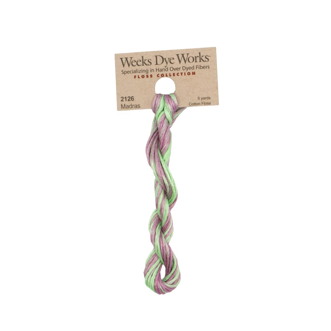 Madras 2126 | Weeks Dye Works - Hand-Dyed Embroidery Floss