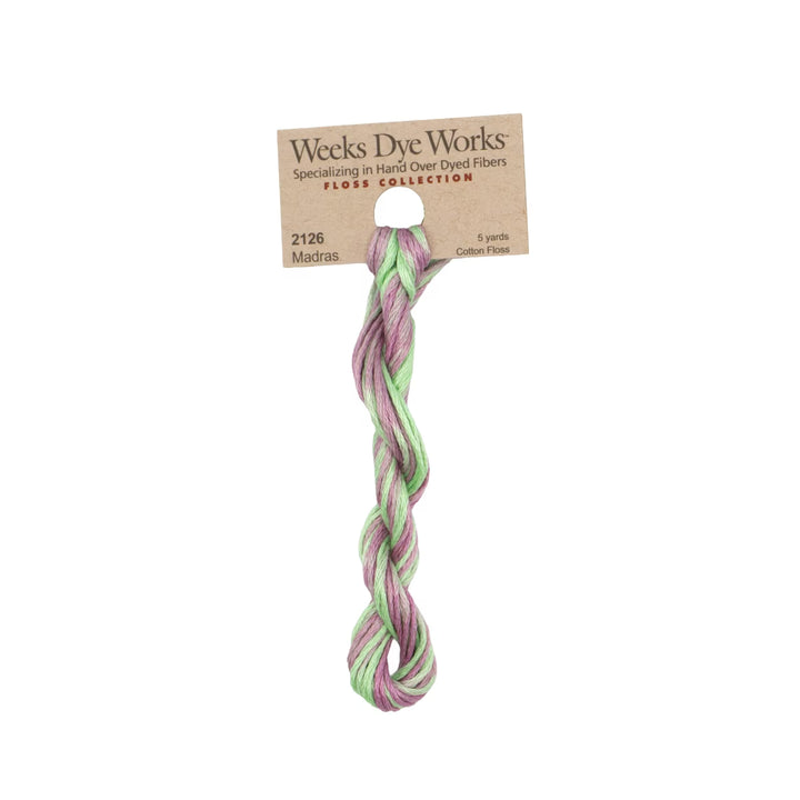 Madras 2126 | Weeks Dye Works - Hand-Dyed Embroidery Floss