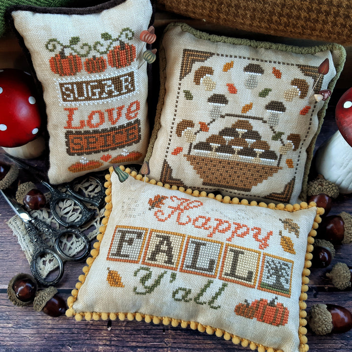 Fall Trio (+pin set add-on)| Puntini Puntini