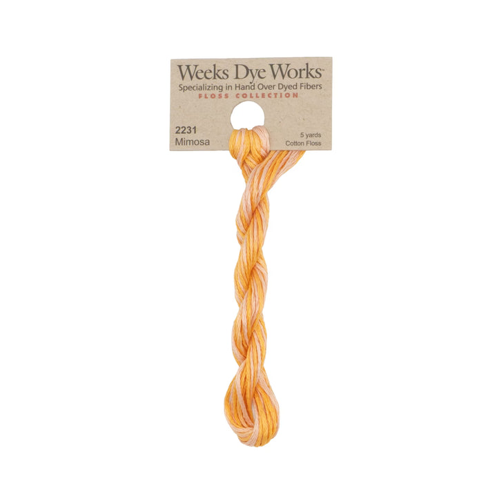 Mimosa 2231 | Weeks Dye Works - Hand-Dyed Embroidery Floss