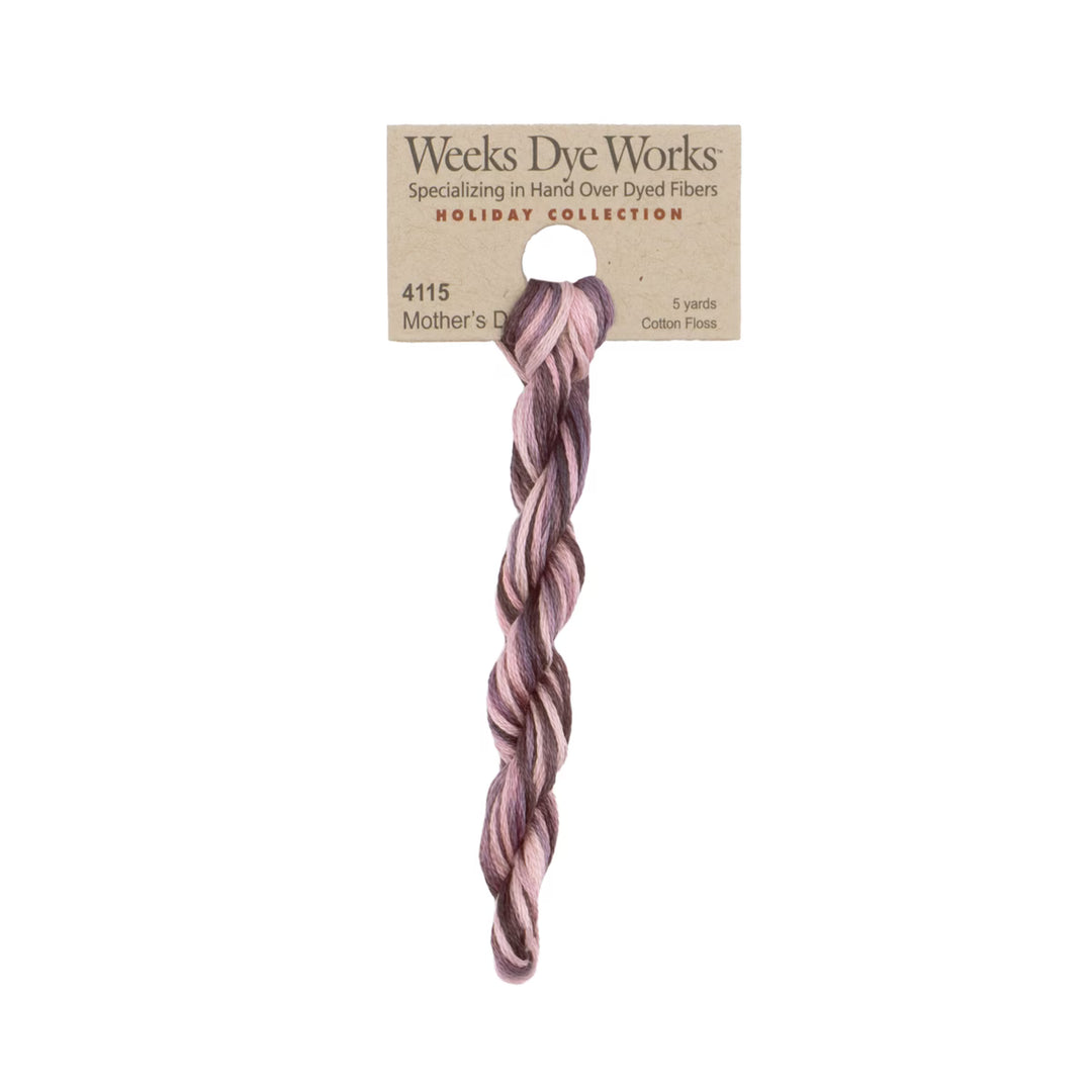 Mother's Day 4115 | Weeks Dye Works - Hand-Dyed Embroidery Floss
