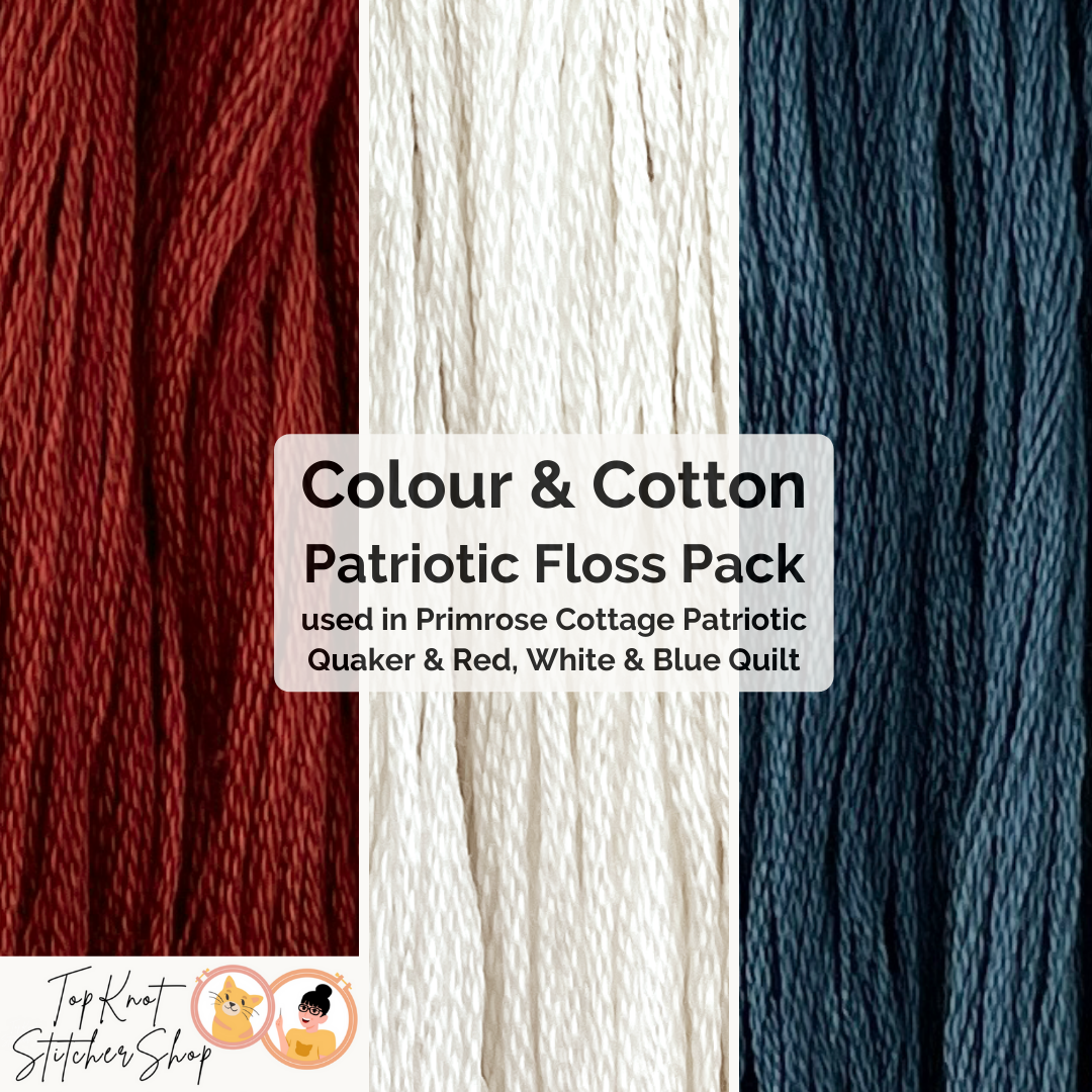 Patriotic Floss Pack | Colour & Cotton (Nashville Market)