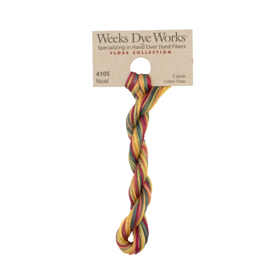 Noel 4105 | Weeks Dye Works - Hand-Dyed Embroidery Floss