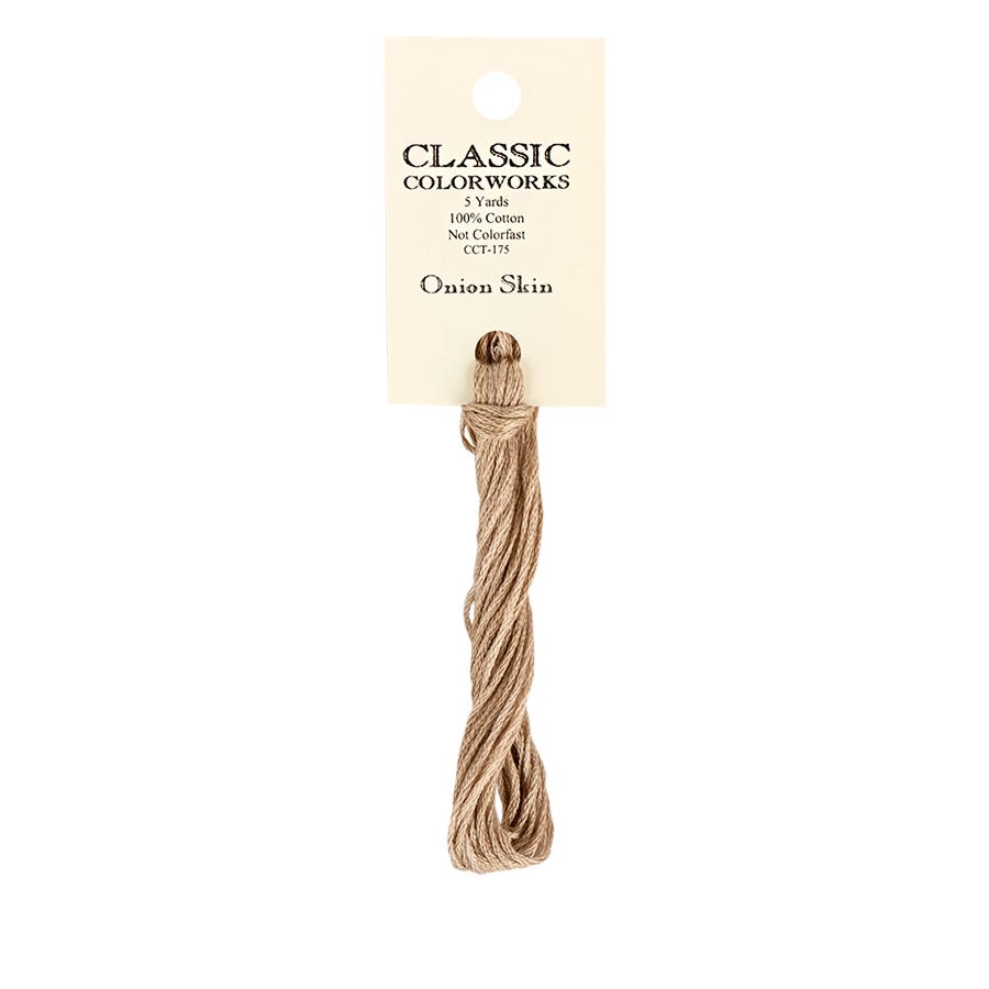  skein of yarn with a Classic Colorworks label on a white background