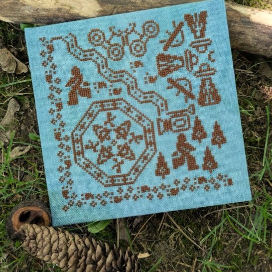 Pre-Order: Cozy Sasquatch Quaker | The Cozy DH Stitchery (begins shipping late Aug)