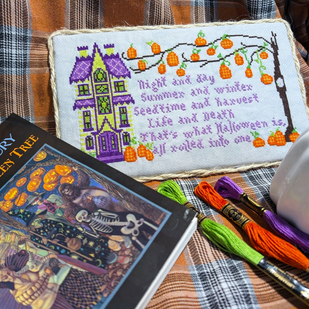 Pre-Order: The Halloween Tree | The Cozy DH Stitchery (begins shipping late August)