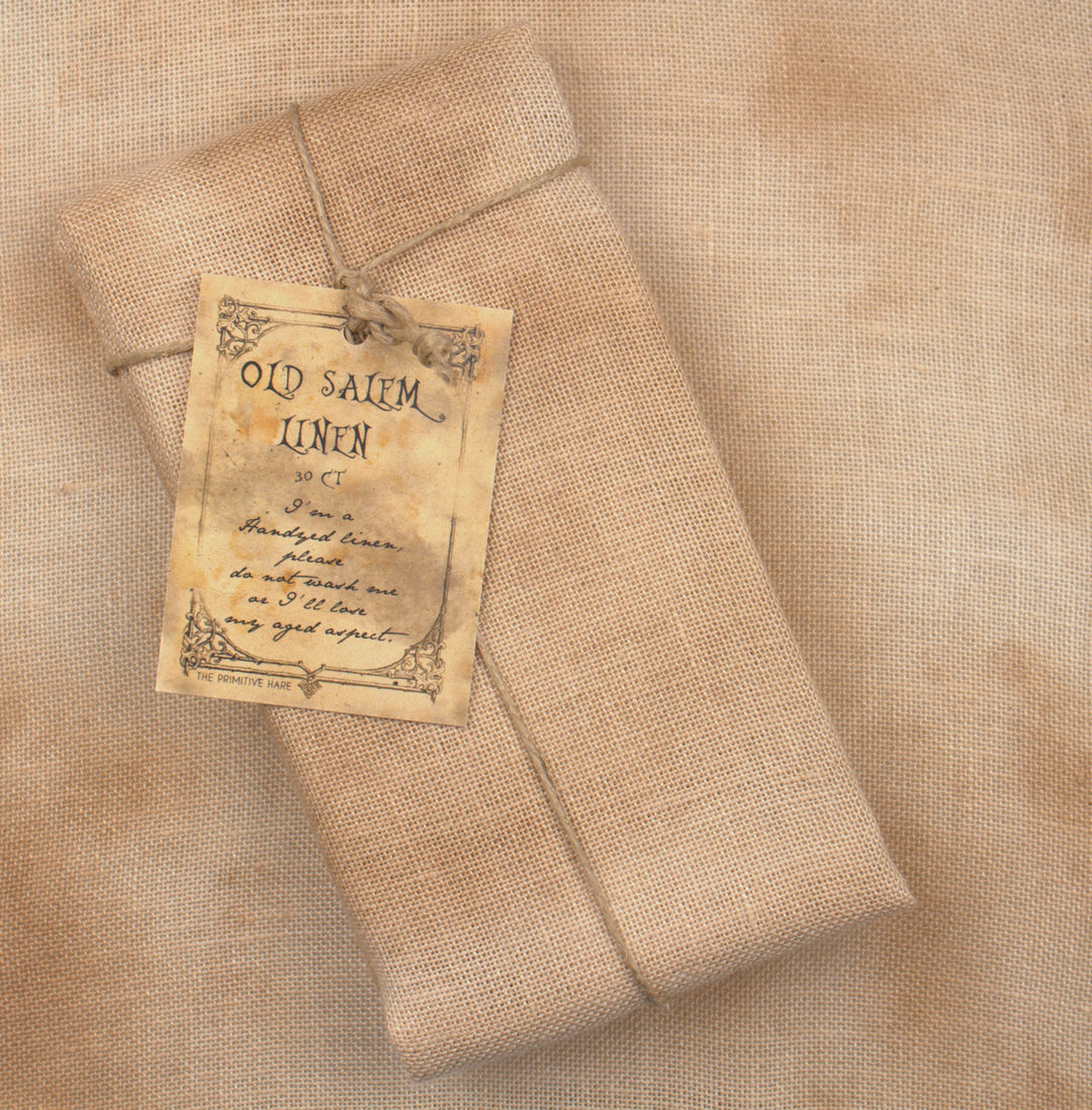 Old Salem 30ct Linen - Standard Cut | The Primitive Hare (restocking, ships in March)
