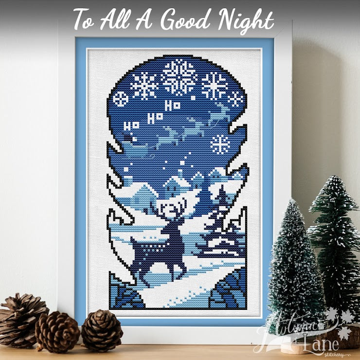 Pre-Order: To All a Good Night | Autumn Lane Stitchery (Nashville Market - ships in March)