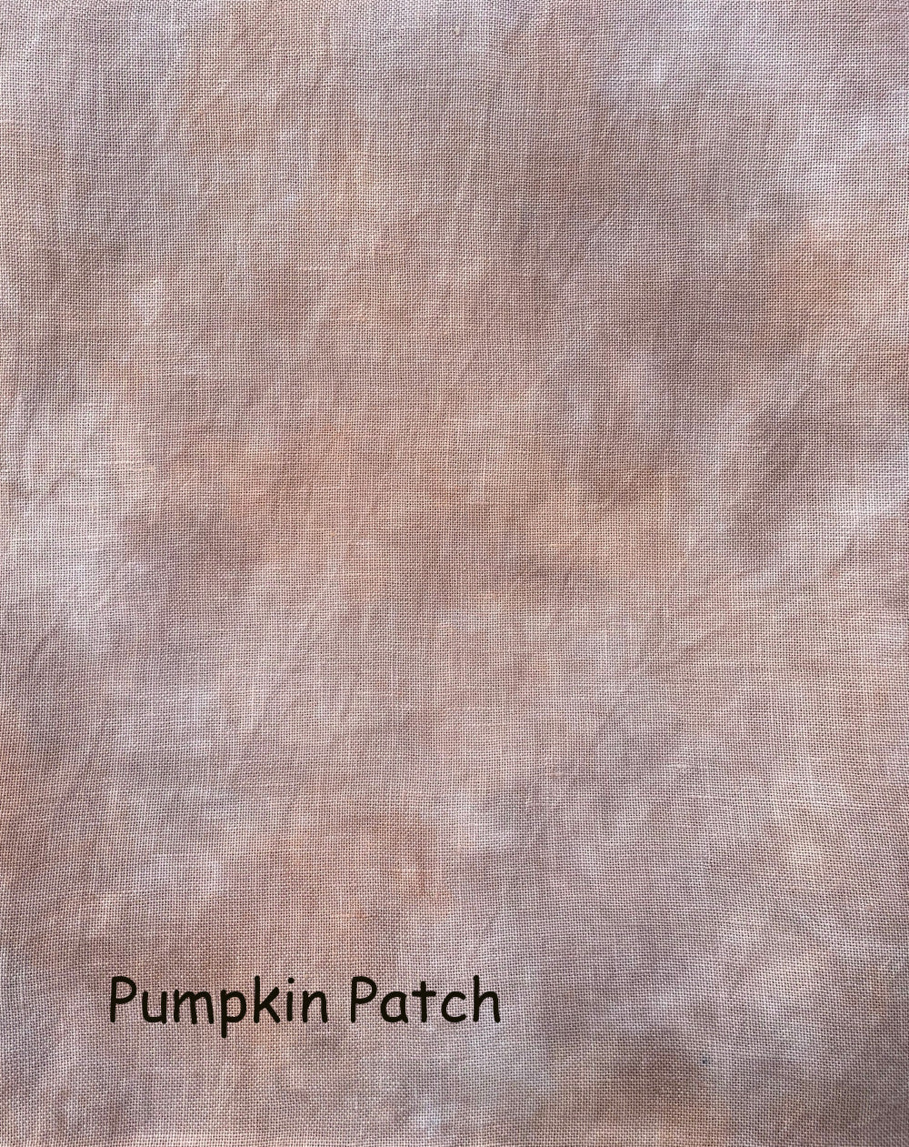 Pumpkin Patch 32ct linen - Fat Quarter (17x25) | Mani di Donna (
