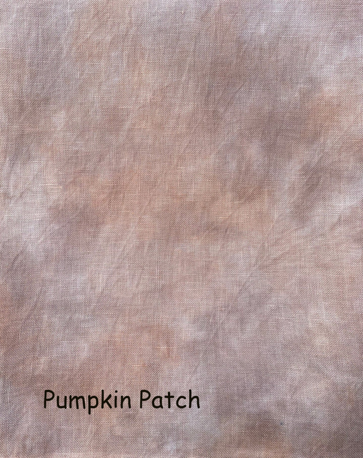 Pumpkin Patch 32ct linen - Fat Quarter (17x25) | Mani di Donna (