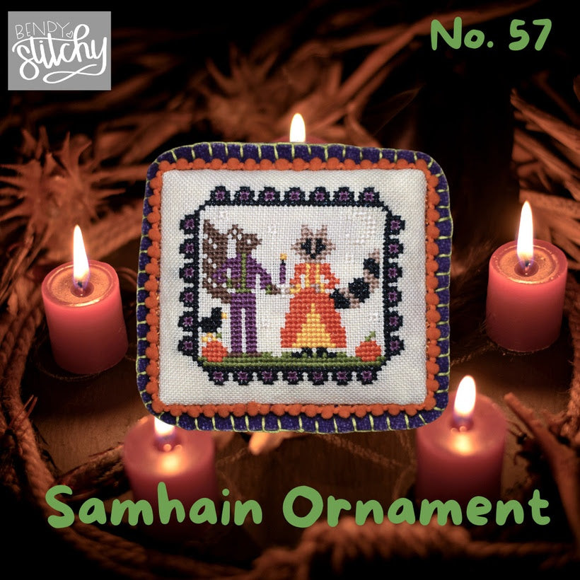 Samhain Ornament | Bendy Stitchy